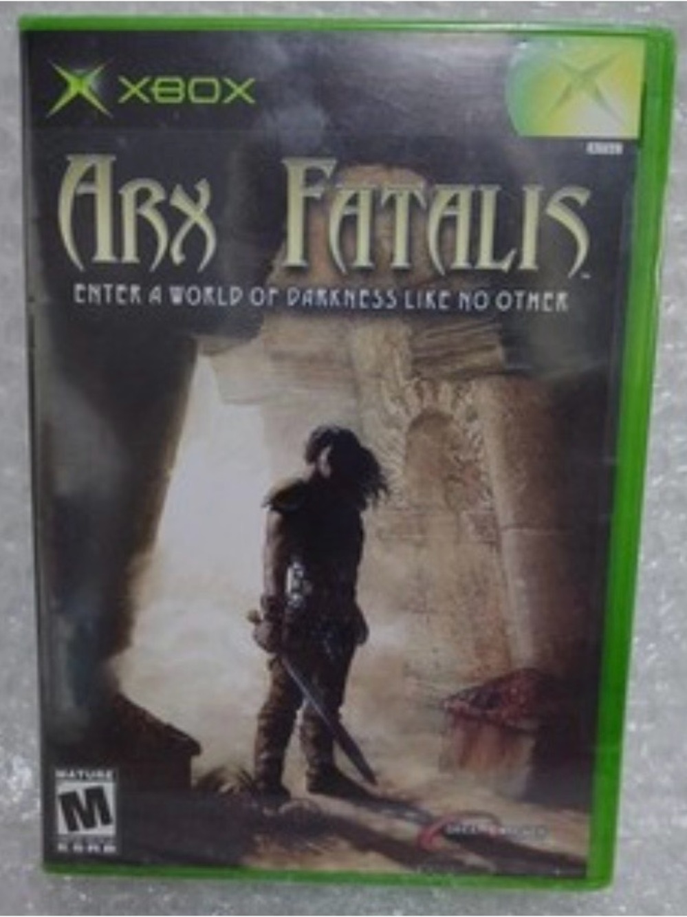 Microsoft Xbox Arx Fatalis Green-Trim Case